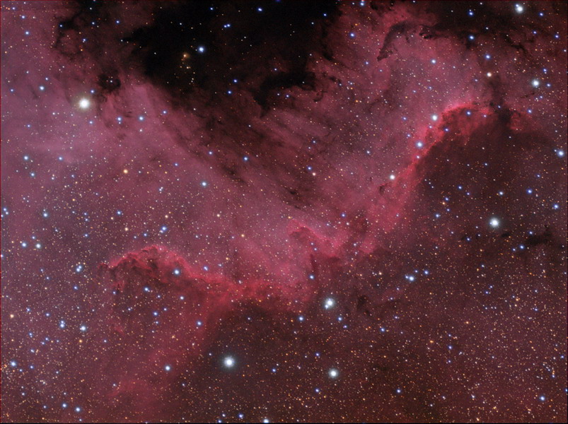 Cygnus Wall (NGC7000)